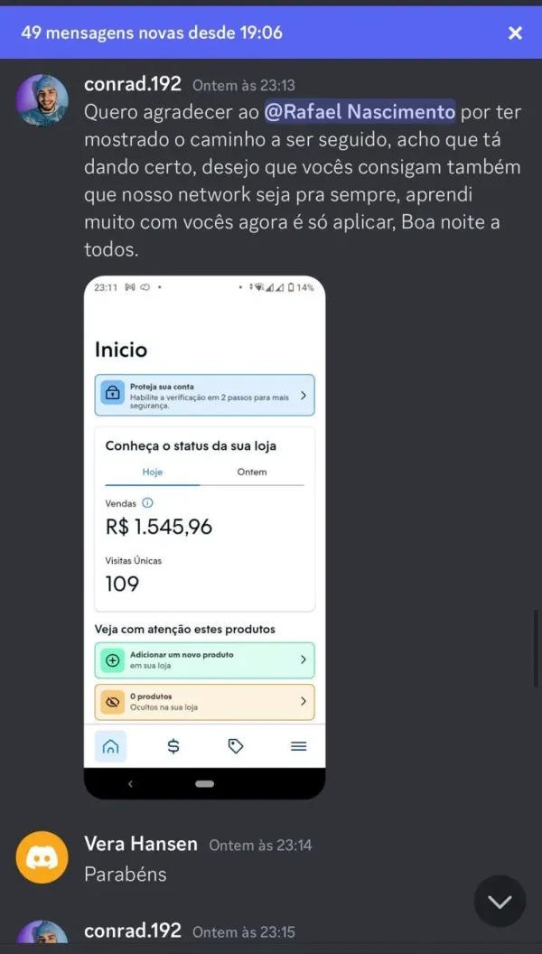 Print real de aluno 3